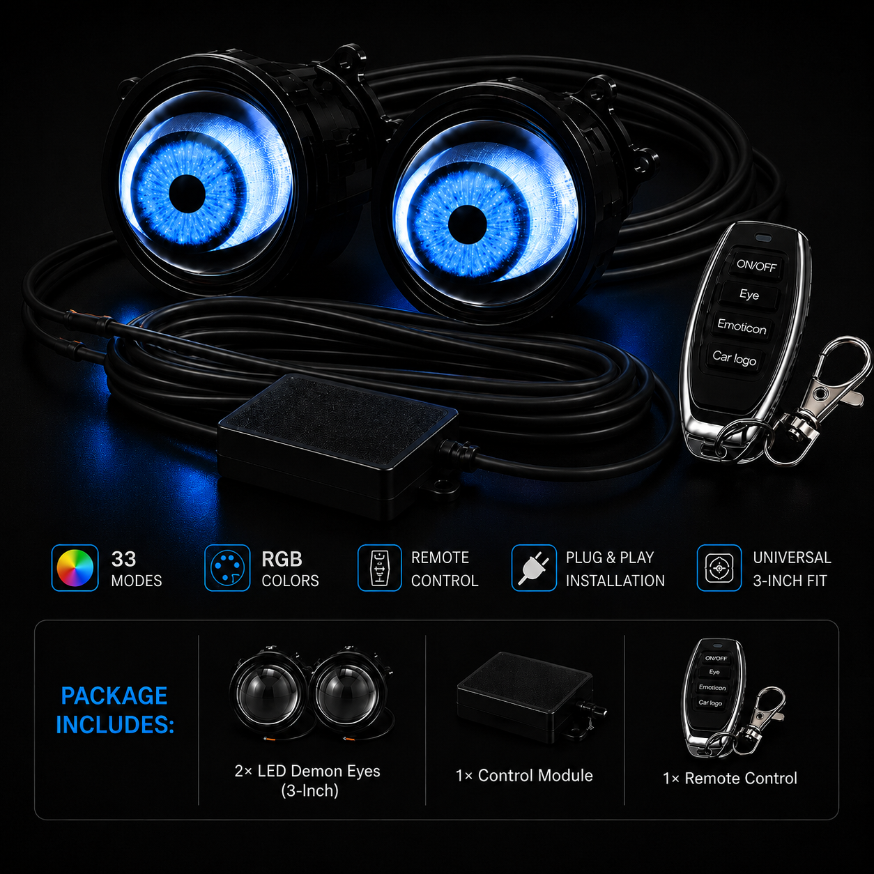 BlinkForge™ RGB Demon Eyes
